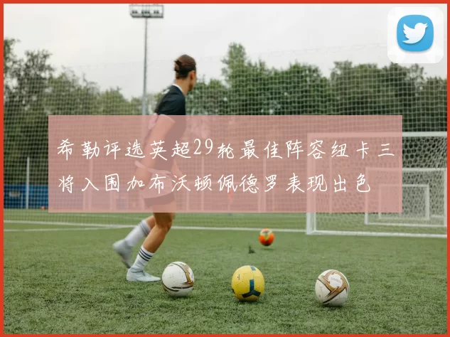 希勒评选英超29轮最佳阵容纽卡三将入围加布沃顿佩德罗表现出色