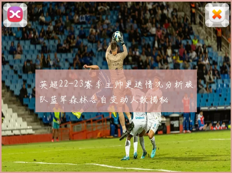英超22-23赛季主帅更迭情况分析狼队蓝军森林各自变动人数揭秘
